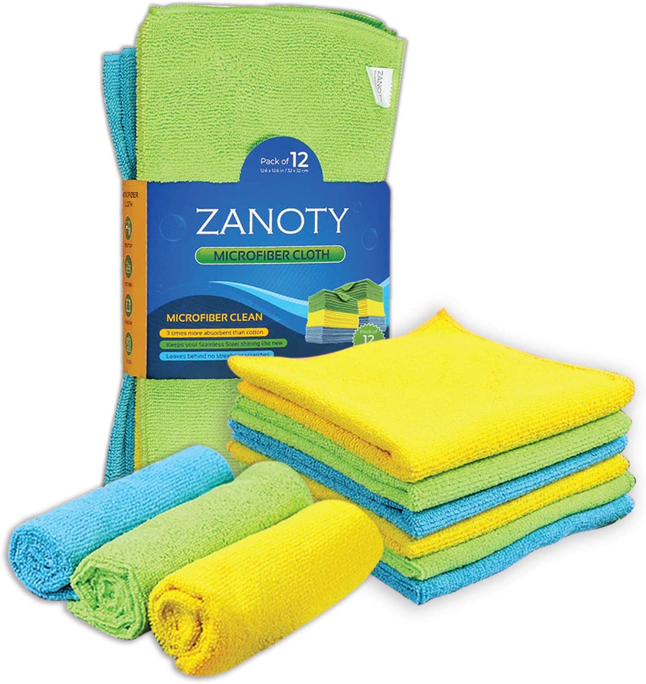 Microfiber Cleaning Cloth – Smart Kitchen Cleaning Towels - Eshopified